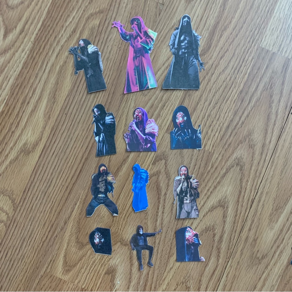 Twelve count hot inspired sticker lot